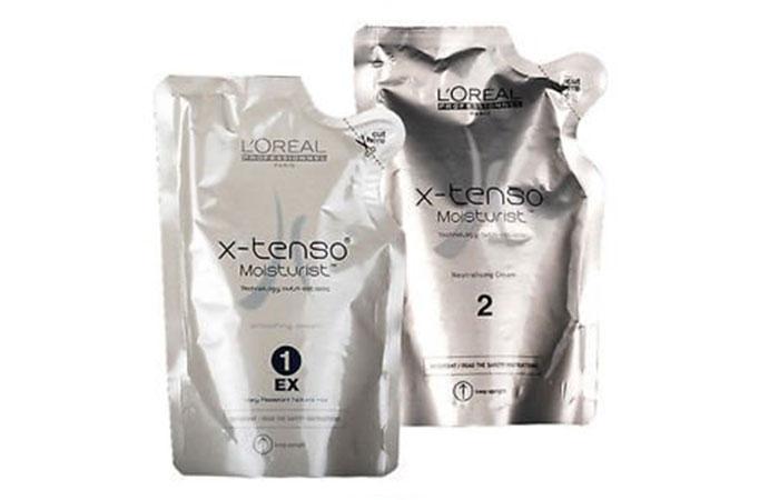 Hair rebonding cream clearance loreal