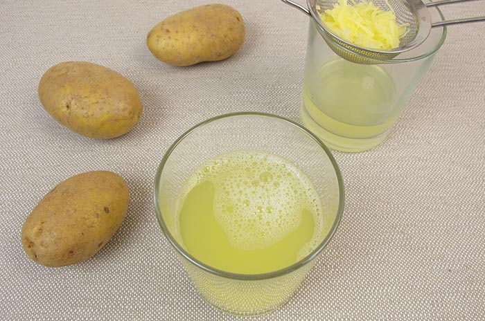  21. Potato Juice For Whiteheads