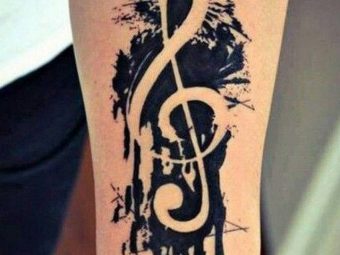 15 Excellent Musical Tattoo Designs