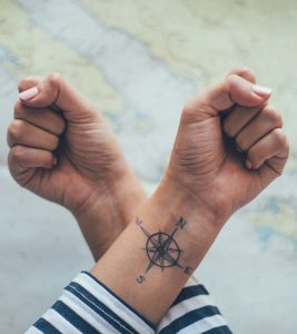 35 Amazing Compass Tattoo Designs To ...