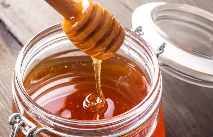 Get rid of razor bumps using honey