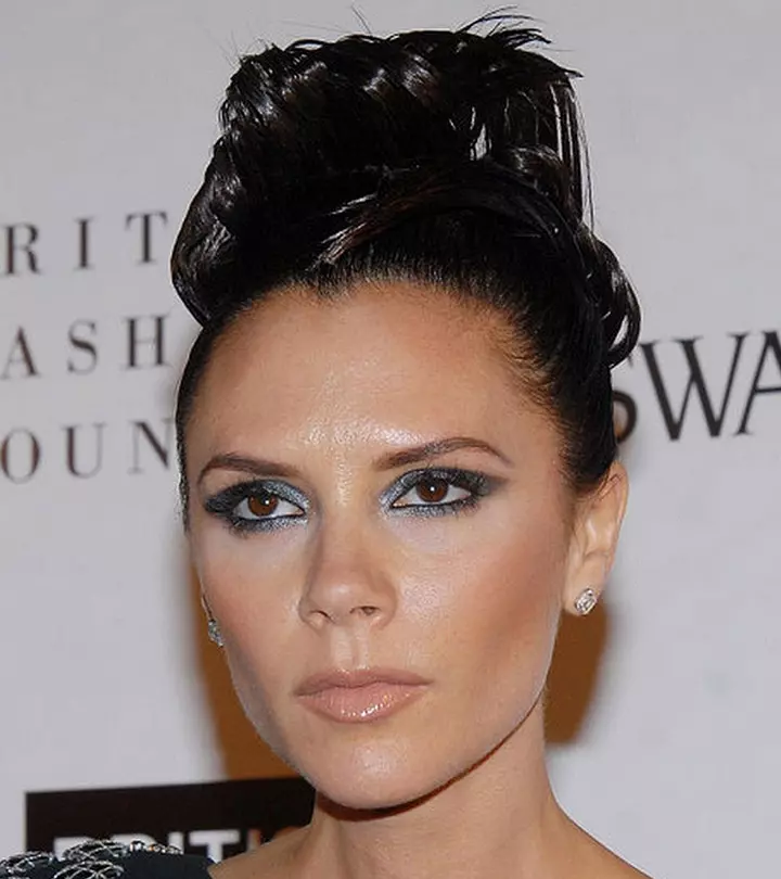 A woman with Victoria Beckham Hairstyles