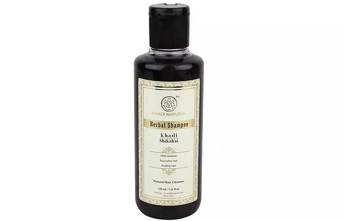 5. Khadi Natural Herbal Shikakai Shampoo
