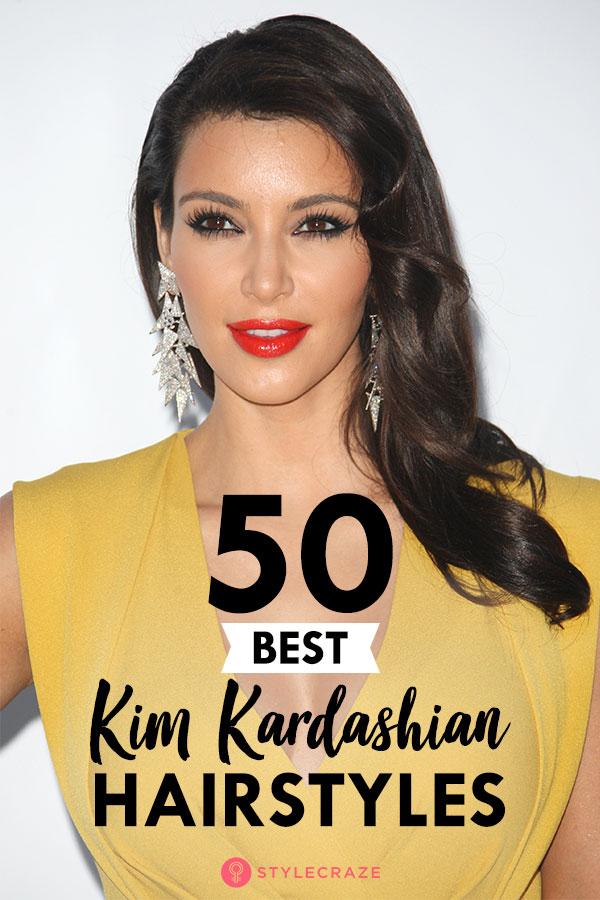 50 Best Kim Kardashian Hairstyles