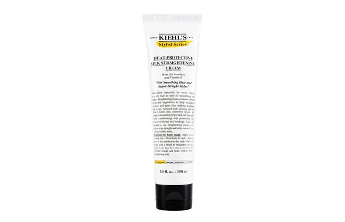 8. Kiehl’s Heat-Protective Silk-Straightening Cream