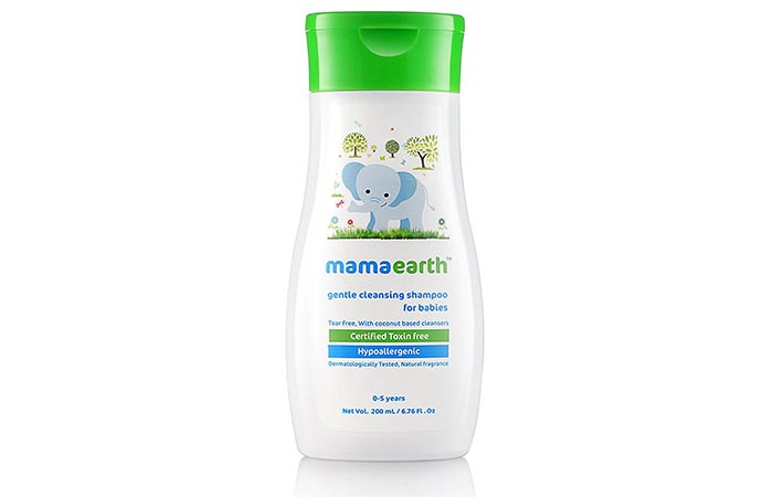 8. Mamaearth Gentle Cleansing Shampoo