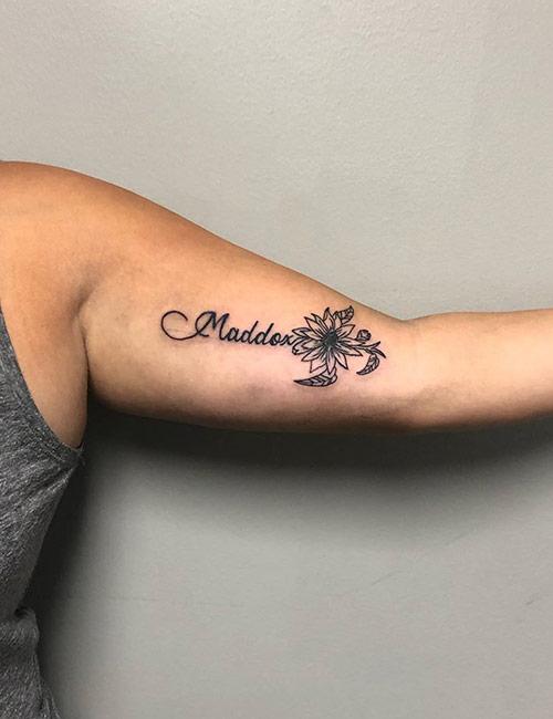 Name Tattoo Designs On Arm   Arm 