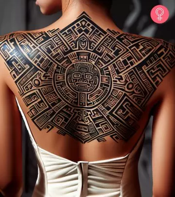 Immerse yourself in the beauty of a lost civilization by etching their story on your skin.
