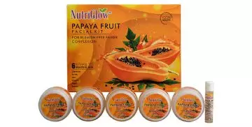 Best Chemical-Free Formula NutriGlow Papaya Fruit Facial Kit