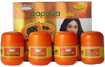 Best For Hyperpigmentation Nature's Essence Papaya Facial Kit