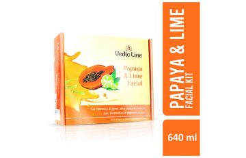 Best For Tan Removal Vedic Line Papaya & Lime Facial Kit