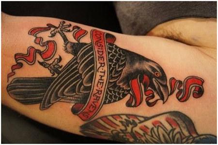 Top 10 Raven Tattoo Designs