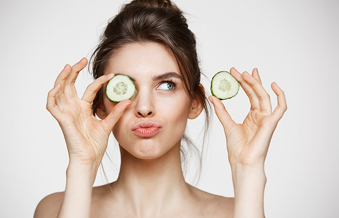 How to get rid of heat pimples with cucumber