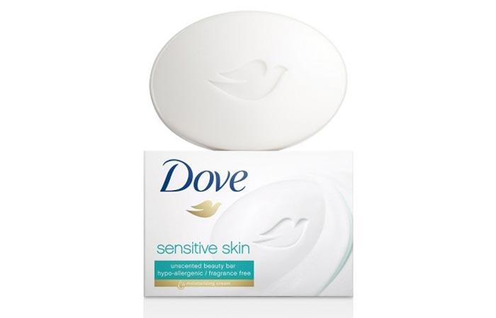 is dove bar soap good for face