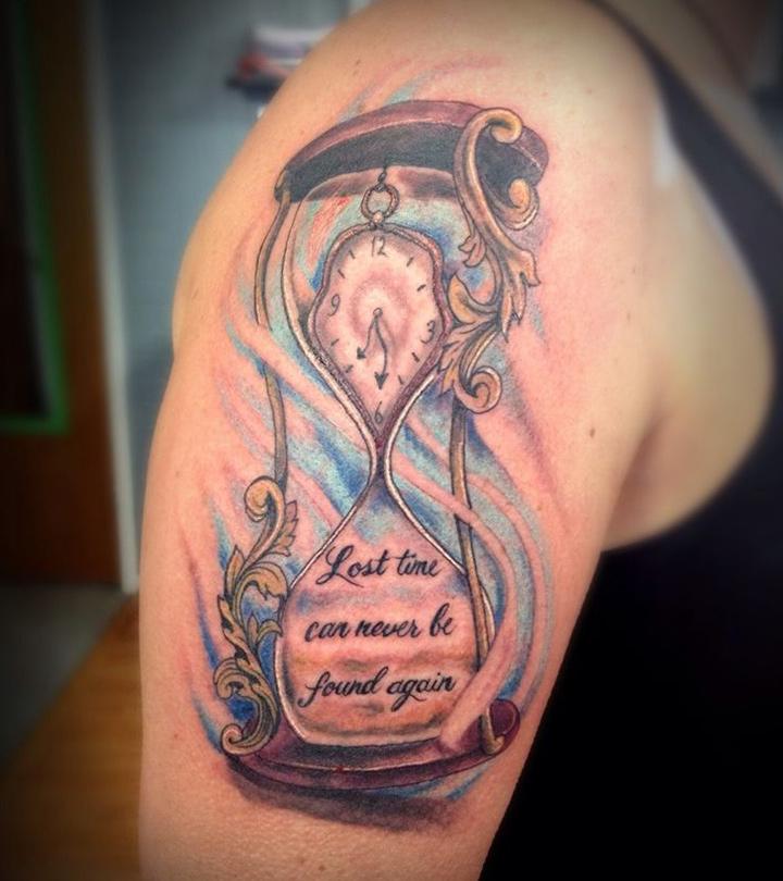 10 Fabulous Hourglass Tattoo Designs 0532