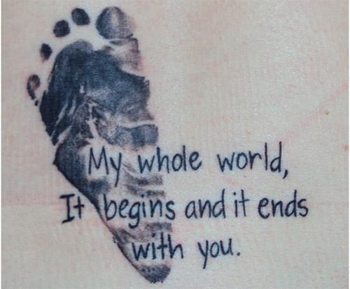 Top 10 Footprint Tattoo Designs