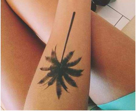 Top 10 Palm Tree Tattoo Designs