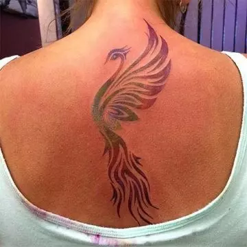Gorgeous phoenix tattoo design