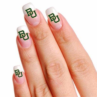 initials nail tattoo