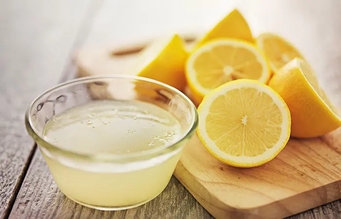 How to get rid of heat pimples with lemon juice