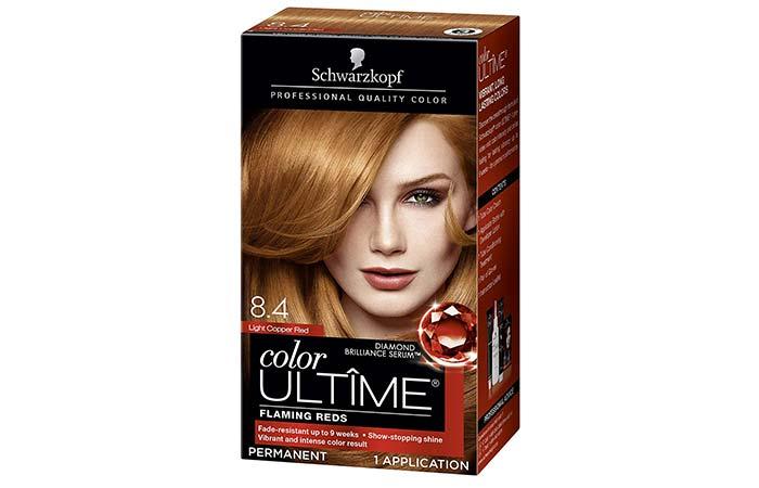 Schwarzkopf Red Color Chart