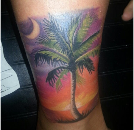 Top 10 Palm Tree Tattoo Designs