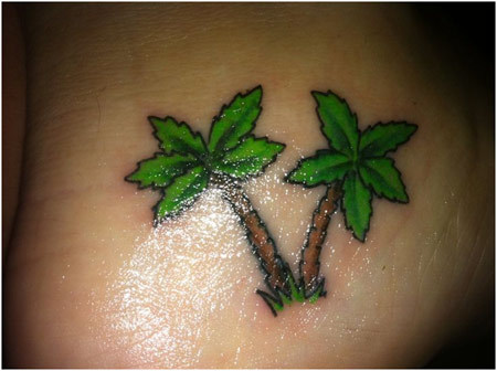 Top 10 Palm Tree Tattoo Designs