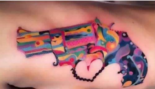 Top 10 Gun Tattoo Designs