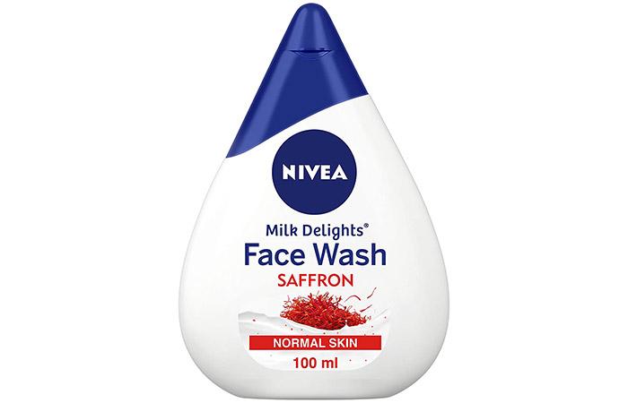 NIVEA Milk Delights Face Wash – Saffron