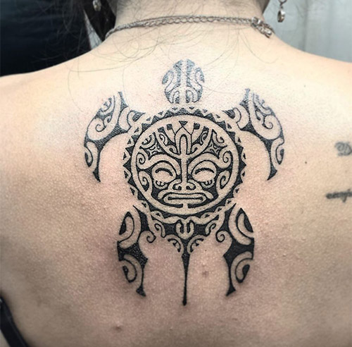 The Polynesian turtle tattoo representing culture and spirituality