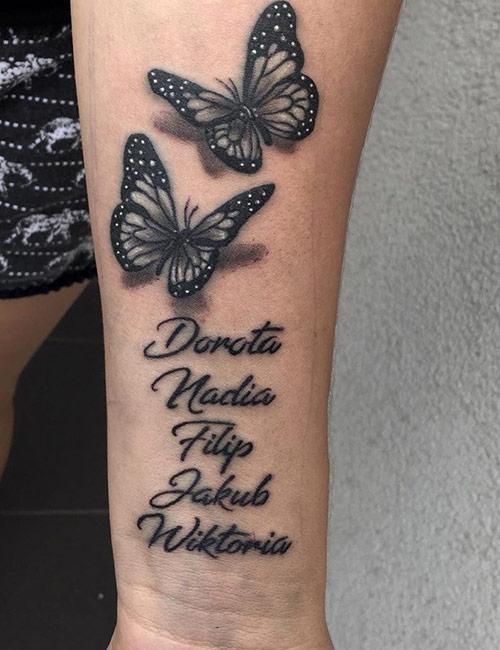 Top 30 Name Tattoo Designs To Honor Your Loved Ones