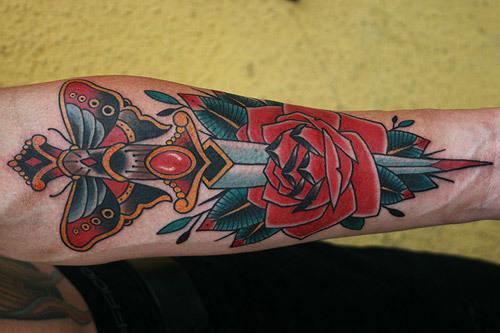 Top 15 Fifteen Dagger Tattoo Designs