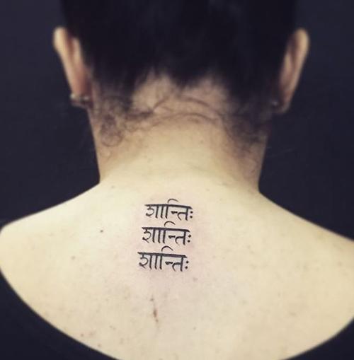 Karma in Sanskrit | Karma tattoo, Tattoo placement, Tattoos