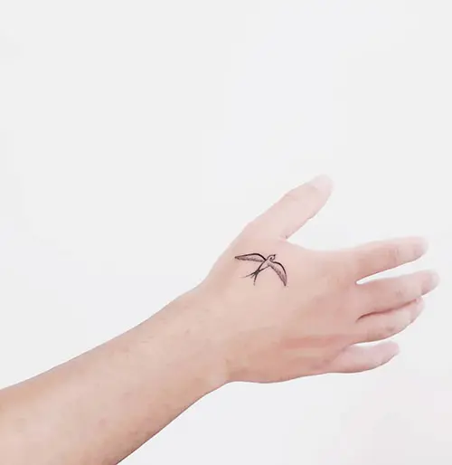 Sea lark tattoo design