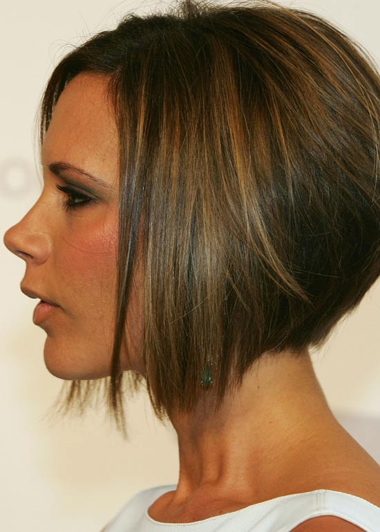 The simple concave bob Victoria Beckham hairstyle