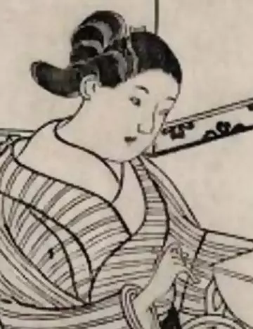 Tokugawa box shimada Japanese hairstyle for women