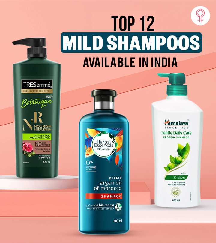 Top 12 Mild Shampoos Available In India