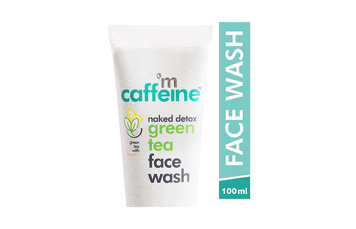 mCaffeine Naked Detox Green Tea Face Wash