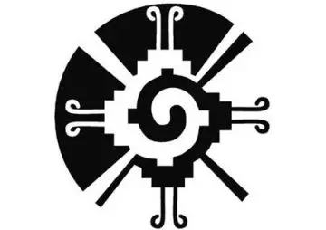 Mayan symbol tattoo design