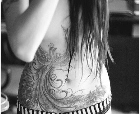 delicate stomach tattoos