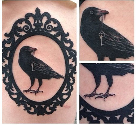 Top 10 Raven Tattoo Designs