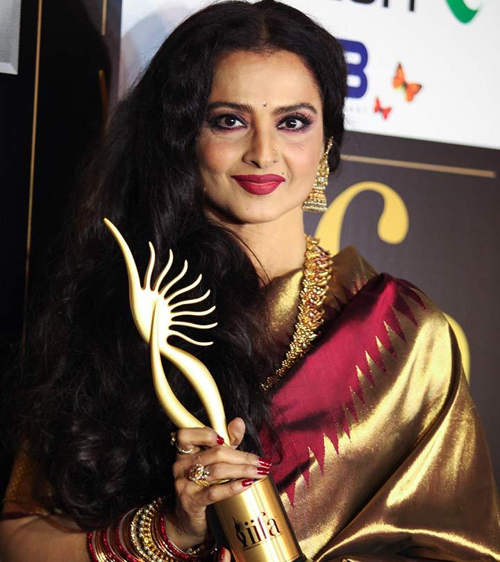 Rekha’s Beauty, Makeup And Fitness Secrets Revealed