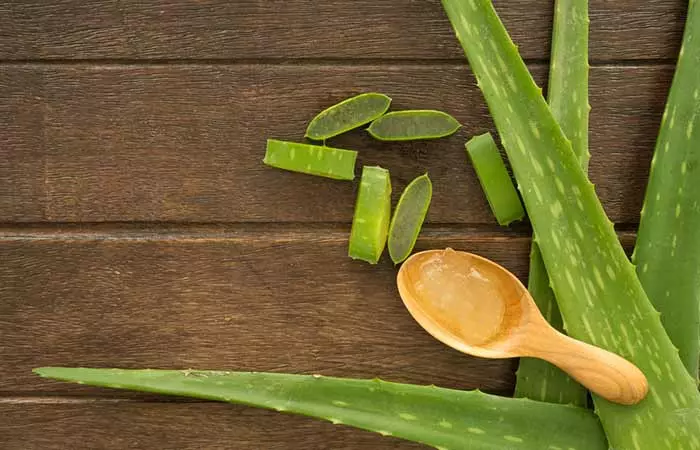 Aloe Vera for instant skin whitening