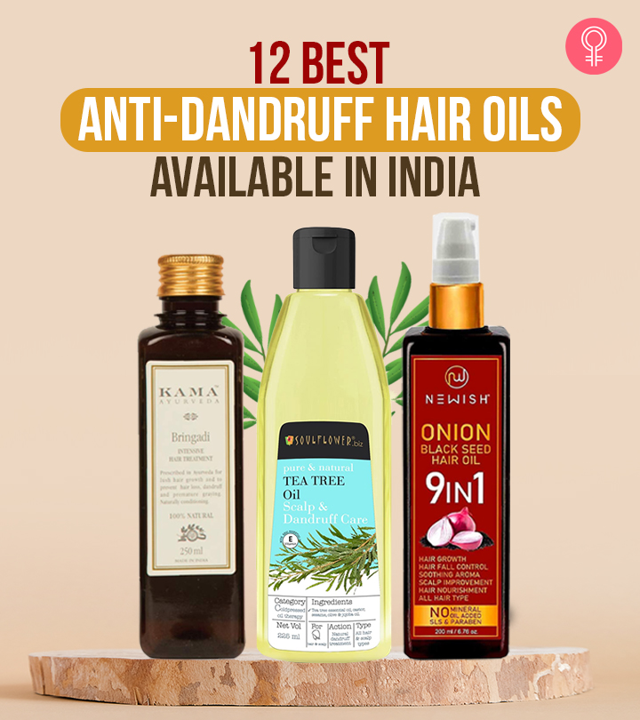 12 Best Anti-Dandruff Hair Oils Available In India – 2023