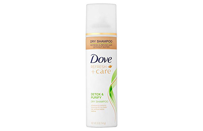 15. Dove Detox and Purify Dry Shampoo