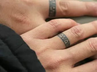 20 Wedding Ring Tattoos For Couples That Convey Their Love