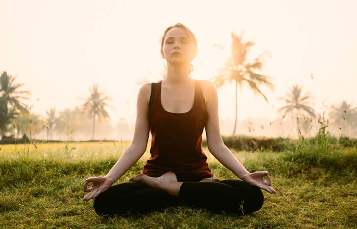Padmasana yoga pose to improve your memory