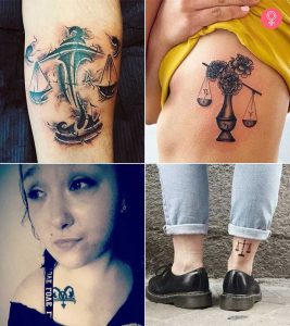 145 Stunning Libra Tattoos To Balance Your Ink Collection