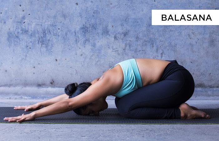 Balasana for depression