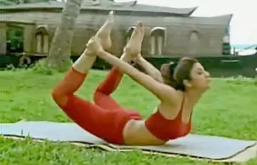 Dhanurasana - For Stress Release And Relief From Menstrual Cramps